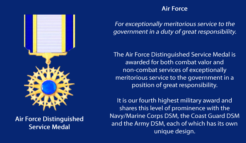 Distinguished Service Medal Air Force