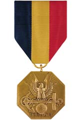Navy & Marine Heroism Military Medal W/ Ribbon and Case U.S