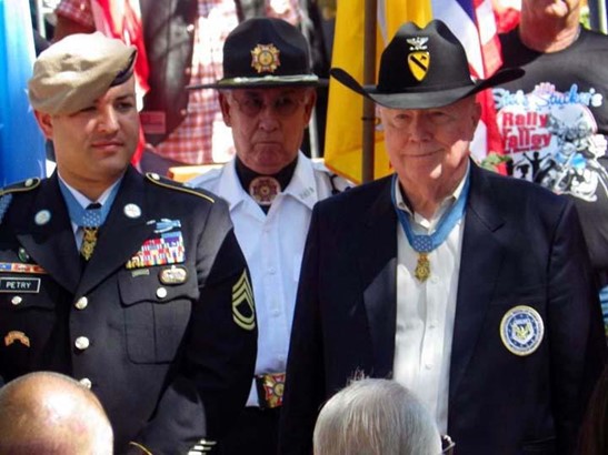 Bruce P. Crandall & Leroy Petry