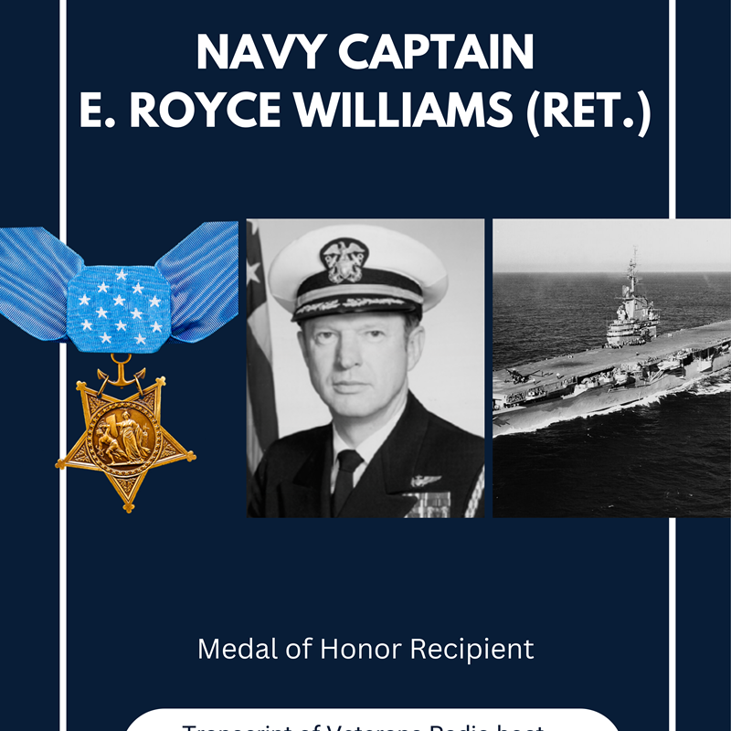 Navy Captain E. Royce Williams (Ret.)